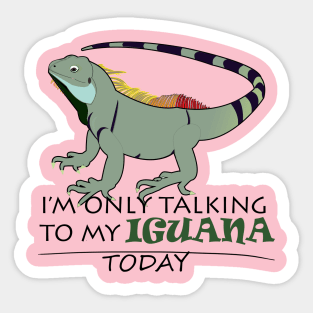 Iguana Sticker